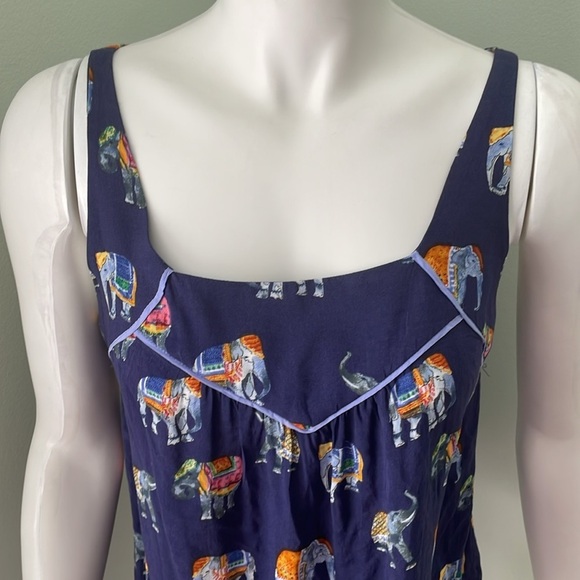 ANTHROPOLOGIE Maeve Elephant Tank size XS - Picture 2 of 6